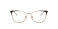 Armani Exchange Woman Matte Rose Gold And Black