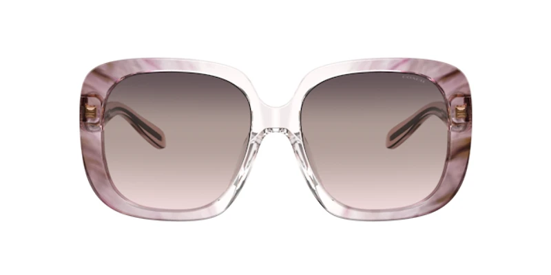 Coach Woman Transparent Pink Ombre