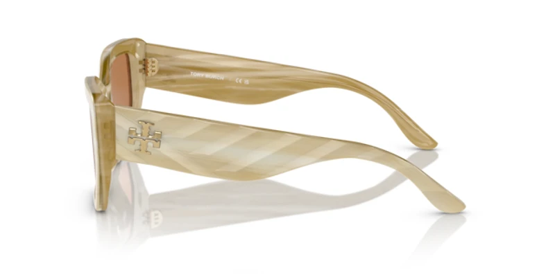 Tory Burch Woman Ivory Horn