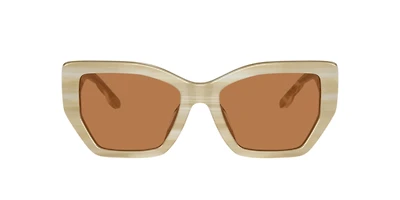 Tory Burch Woman Ivory Horn