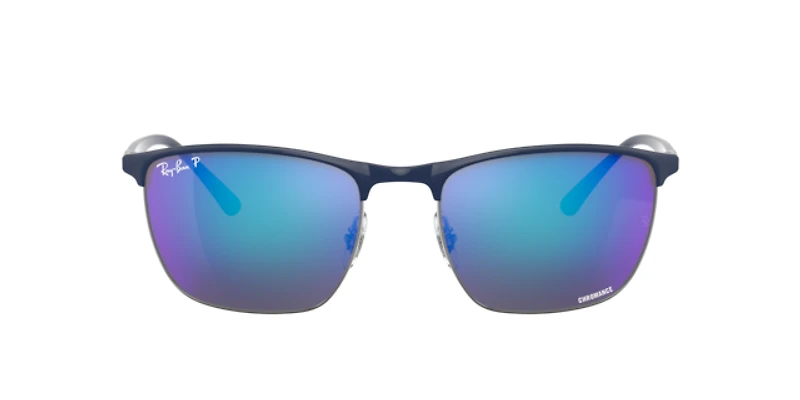 Ray-Ban Unisex Blue On Gunmetal
