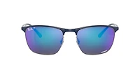 Ray-Ban Unisex Blue On Gunmetal