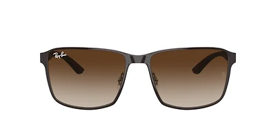 Ray-Ban Unisex Brown On Gunmetal