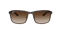 Ray-Ban Unisex Brown On Gunmetal