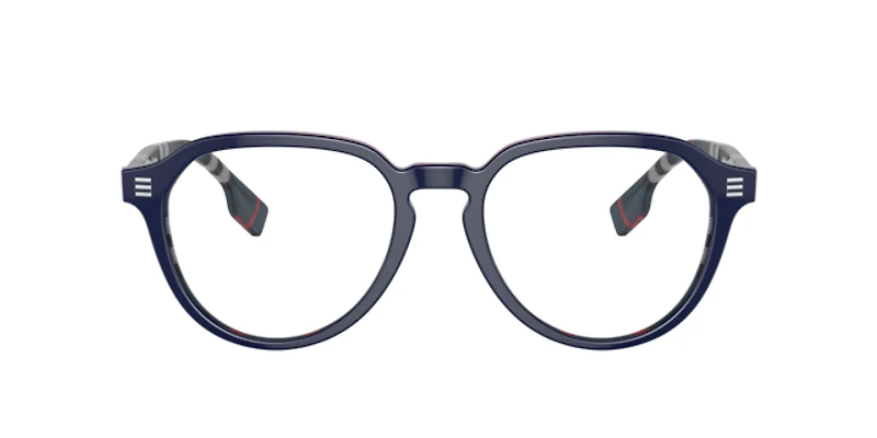 Burberry Man Top Blue On Navy Check