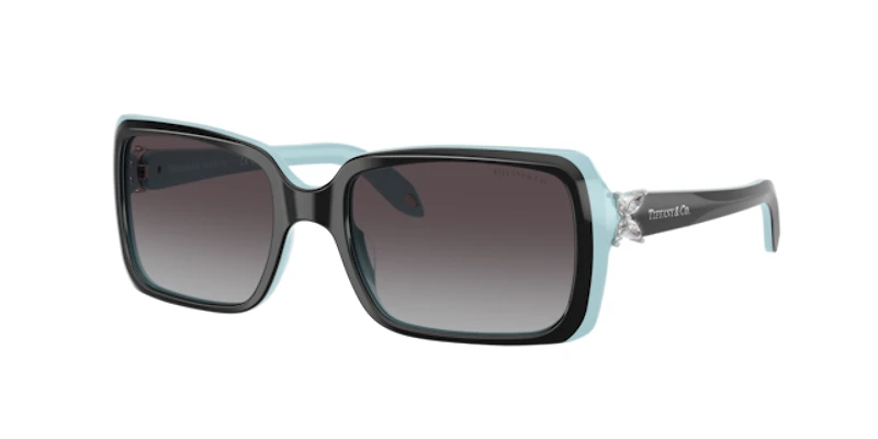 Tiffany Woman Black On Tiffany Blue