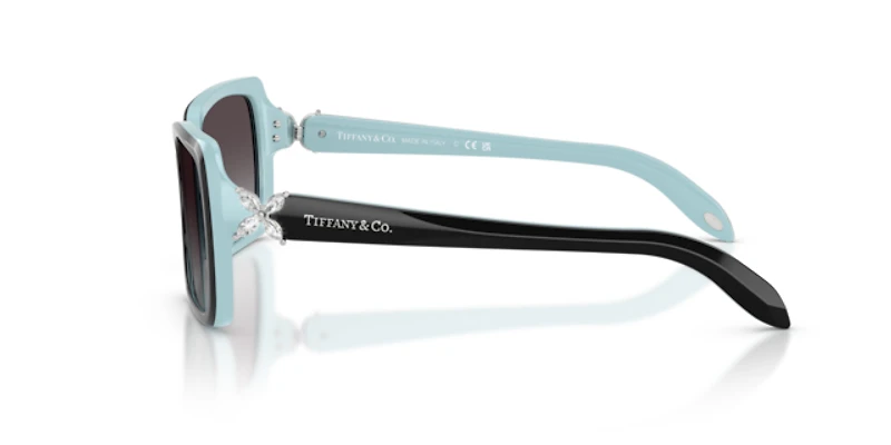 Tiffany Woman Black On Tiffany Blue