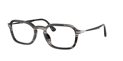Persol Unisex Striped Black & Grey