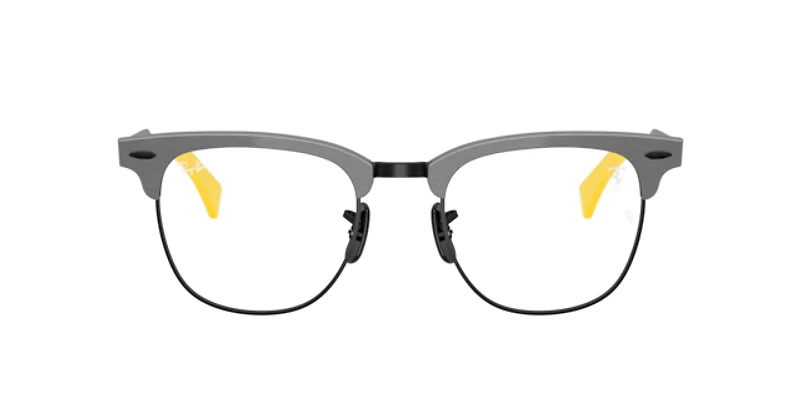 Ray-Ban Unisex Brushed Grey On Black
