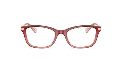 Coach Woman Burgundy Pink Glitter Gradient