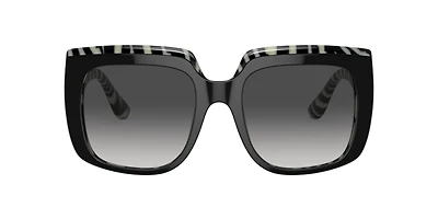 Dolce&Gabbana Woman Top Black On Zebra