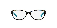 Tory Burch Woman Blue Brown Tortoise