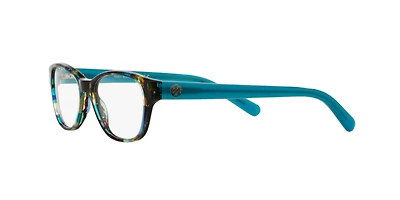 Tory Burch Woman Blue Brown Tortoise