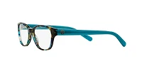 Tory Burch Woman Blue Brown Tortoise