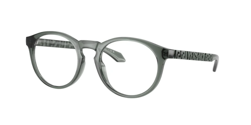 Versace Unisex Grey Transparent