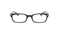 Ray-Ban Unisex Black On Transparent