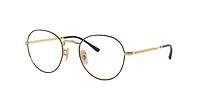 Ray-Ban Unisex Black On Gold
