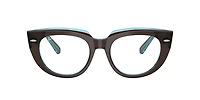 Ray-Ban Woman Brown On Transparent Blue