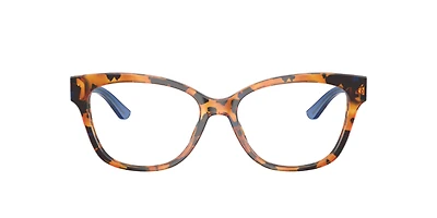 Tory Burch Woman Blue Flake Tortoise