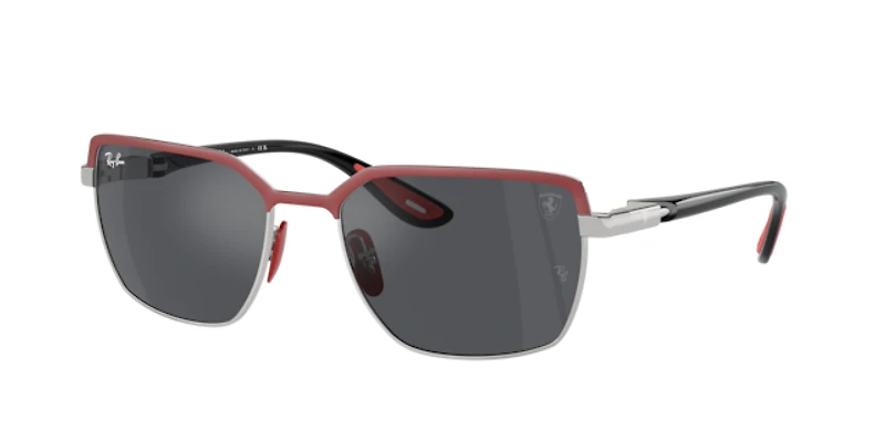 Ray-Ban Unisex Red On Gunmetal