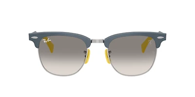 Ray-Ban Unisex Brushed Blue On Silver