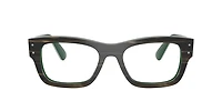 Ray-Ban Unisex Striped Green On Green