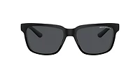 Armani Exchange Unisex Matte & Shiny Black