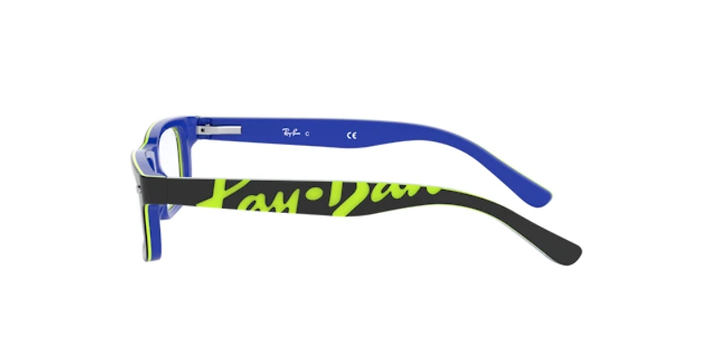 Ray-Ban Jr Unisex Dark Grey On Blue