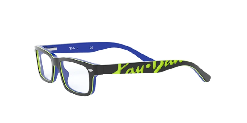 Ray-Ban Jr Unisex Dark Grey On Blue