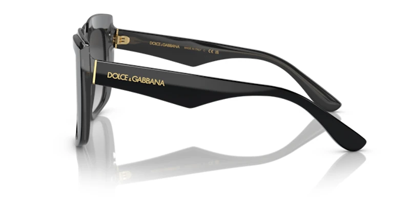 Dolce&Gabbana Woman Black On Transparent Black