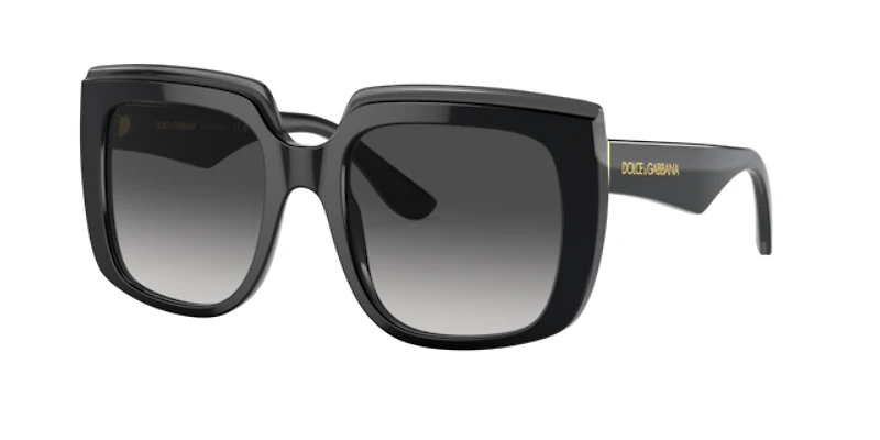 Dolce&Gabbana Woman Black On Transparent Black