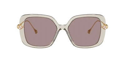 Swarovski Woman Transparent Light Brown