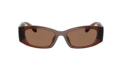 Michael Kors Woman Brown Transparent