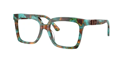 Michael Kors Woman Teal Graphic Tortoise