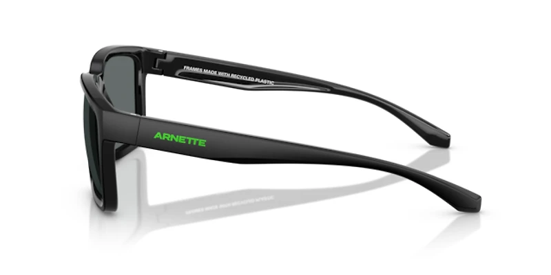 Arnette Man Black Matte Top, Shiny