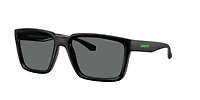 Arnette Man Black Matte Top, Shiny