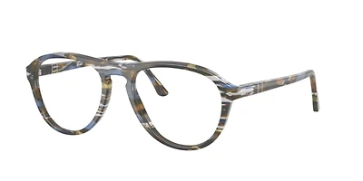 Persol Unisex Frost Grey, Nautical Blue
