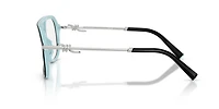 Tiffany Woman Black On Tiffany Blue