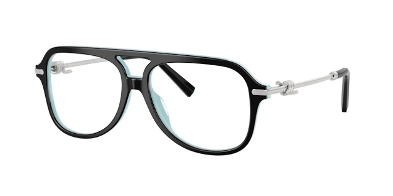 Tiffany Woman Black On Tiffany Blue