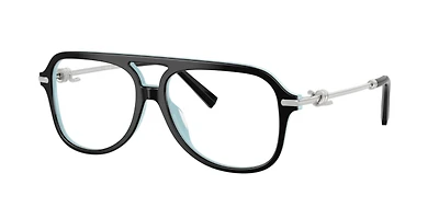 Tiffany Woman Black On Tiffany Blue