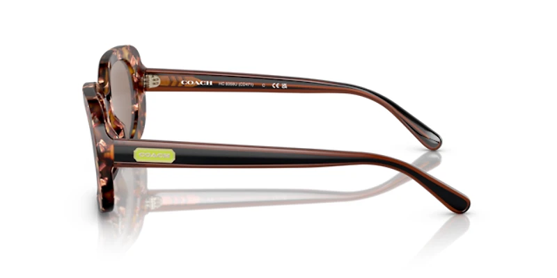 Coach Woman Pearlescent Amber Tortoise