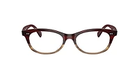 Oliver Peoples Woman Red Tortoise Gradient