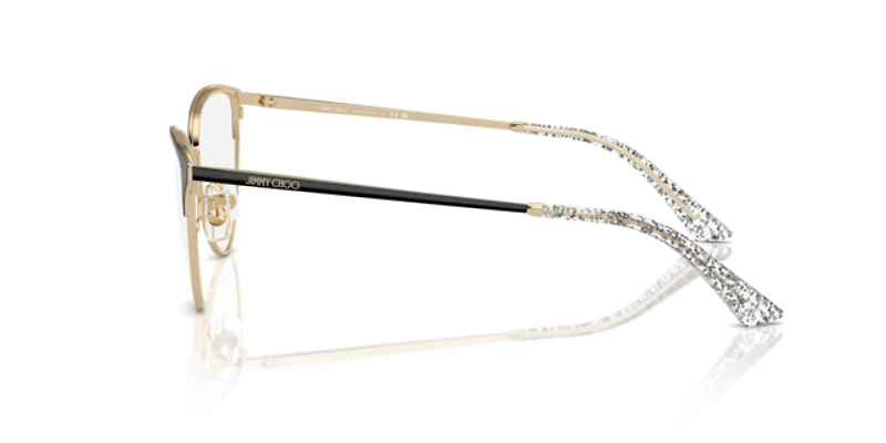 Jimmy Choo Woman Pale Gold, Black