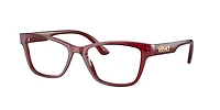 Versace Woman Transparent Red