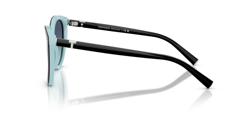 Tiffany Woman Black On Tiffany Blue