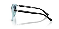 Tiffany Woman Black On Tiffany Blue