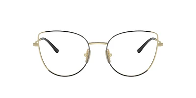 Vogue Woman Top Black, Light Gold