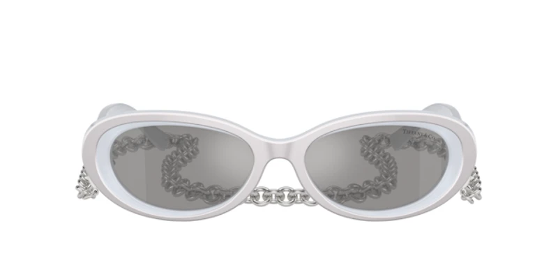 Tiffany Woman Silver Metallic