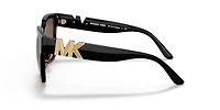 Michael Kors Woman Black, Dark Tortoise