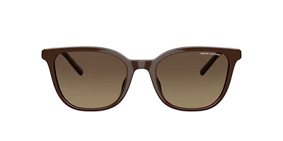 Armani Exchange Woman Shiny Dark Brown